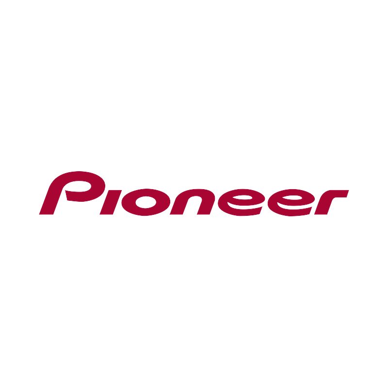 Pioneer car stereo brand logo at GT Car Audio